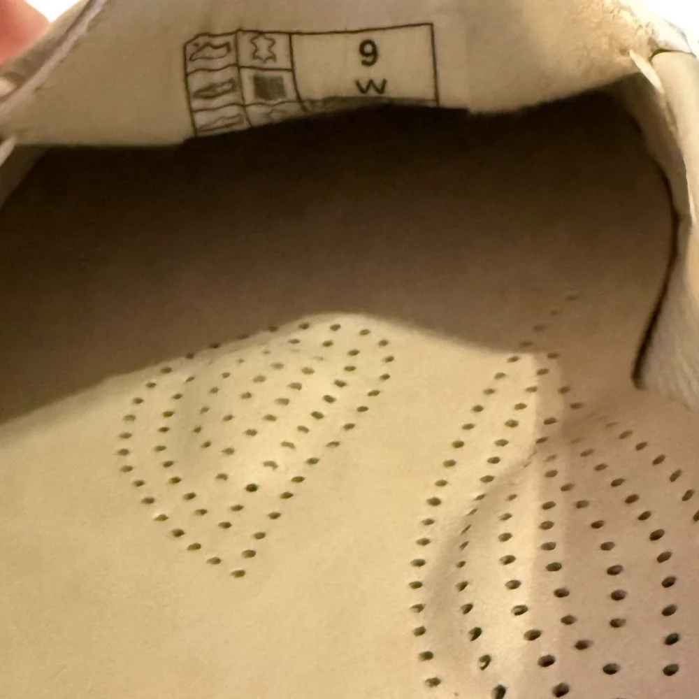 SAS Simplify Moccasin‎ Loafers Silver Cloud Leather Size 9 Wide New without box